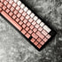 OEM-profiel keycap set in roze verloop – 120 duurzame PBT toetsen